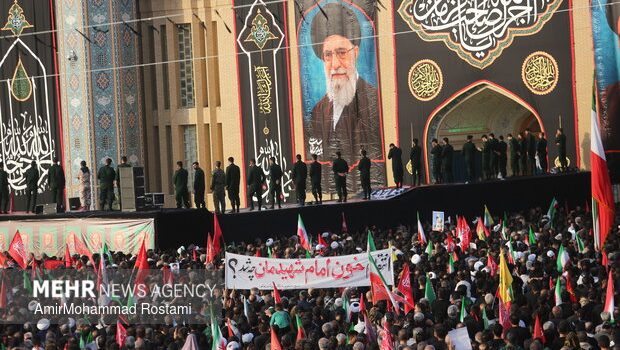 تشييع مليوني للشهيد الخامنئي في قم ورسائل شعبية ورسمية تؤكد الاستمرار على نهجه