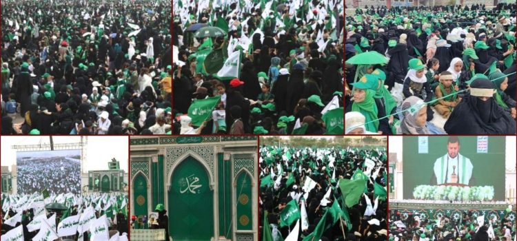 حرائر اليمن يواكبن الحراك اليماني المحمدي بمسيرات حاشدة في صنعاء والمحافظات
