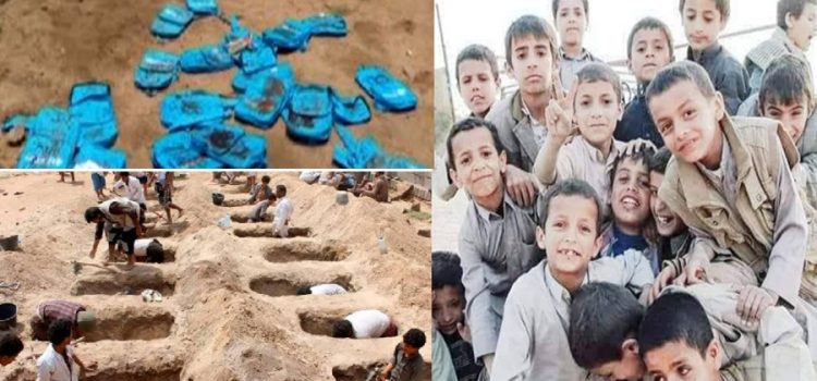 الذكرى الـ 8 لأبشع جريمة يخطط لها الشيطان.. العدو السعودي يستهدف حافلة للأطفال في ضحيان