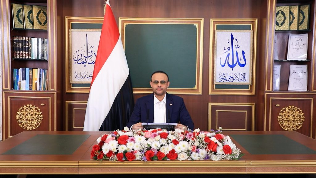 الرئيس المشاط في خطاب الذكرى 12 لثورة 21 سبتمبر: صبر الشعب نفد ولن نظل مكتوفي الأيدي وسنمضي قدمًا برؤوس مرفوعة