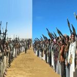 قبائل الأهنوم بعمران تعلن النفير العام وتؤكد استعدادها الكامل لمواجهة العدو السعودي وتحشيداته